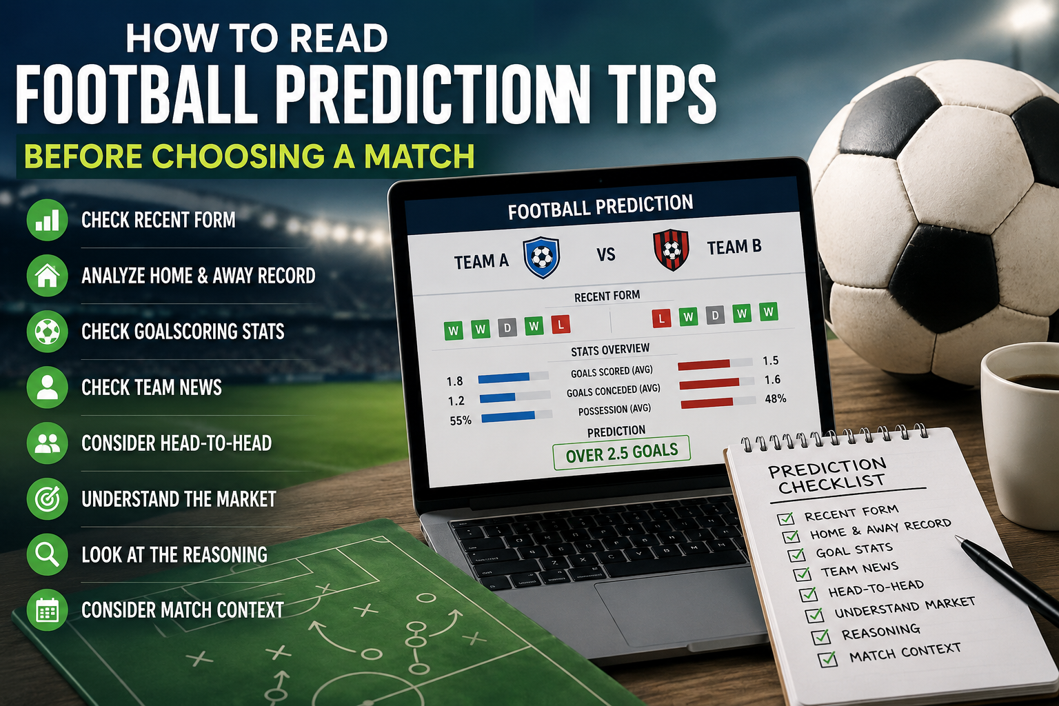 How to Analyze Football Prediction Tips Before Choosing the Match